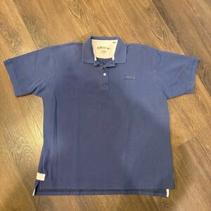 Orvis signature Blue Polo Shirt XL-Tall